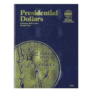 Whitman Coin Folder 2181 Presidential Dollars $1 #1 2007-2011 Album / Book - Picture 1 of 5