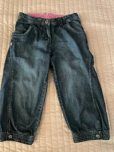 Mädchen Capri Jeans Mädchen Blau Gr.138 Frankreich - Bild 1 von 5