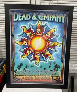 DEAD AND COMPANY IRVINE MEADOWS 2016 TINA CARPENTER NUMBERED, FRAMED 18" X 24" - Picture 1 of 10
