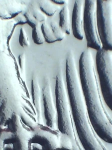 1963 FRANKLIN HALF - GEM PROOF 90% SILVER- ERROR (?) missing eagle feathers - Picture 1 of 7
