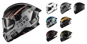AXXIS Panther SV Sport Barato Moto Casco Carreras Alerón Parasol ECE22.06 - Imagen 1 de 11