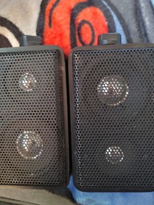 2 altavoces exteriores Speco DMS-2 4 OHMS 30W de colección sin probar Foto 1 de 3