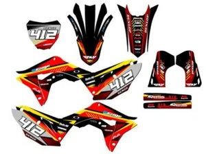 2019-2020 CRF 450 R SURGE Red Senge Graphics Kit Compatible with Honda - Picture 1 of 10
