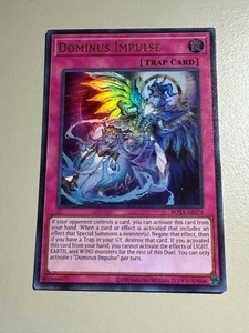 Yugioh Asian English ROTA-AE079 Dominus Impulse Ultra Rare Near Mint - Foto 1 di 4