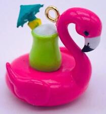 2020 Flamingo Floatie Hallmark Miniature Ornament approx 3/4" x 3/4" x 5/8"