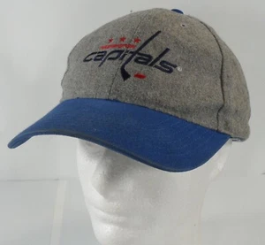Washington Capitals NHL Wool Blend Bud Light Embroidered Strapback Cap Gray - Picture 1 of 7