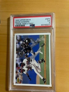 1992 upper deck Deion Sanders  ( Prime Times Two )braves,falcones ssp - Picture 1 of 3