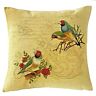 18 "tropical Oiseaux Macaw tapisserie belge coussin Evans Lichfield lc683