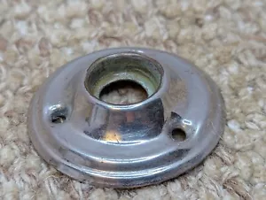 2" Antique Rosette Escutcheon For Door Knob - Picture 1 of 4