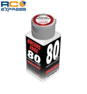 Racers Edge 80 Weight 1000cst 70ml 2.36oz Pure Silicone Shock Oil RCE3280 - Picture 1 of 1