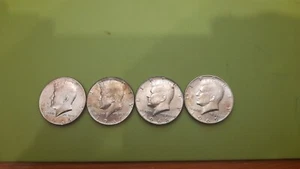 ✅ 1966 1967 1968 1969 Silver Kennedy Half Dollar 40% Silver ( Lot years ) - Picture 1 of 2