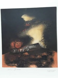 Obra De Hans Suliman Grudzinski signed Lithographie 27/100 - Bild 1 von 6