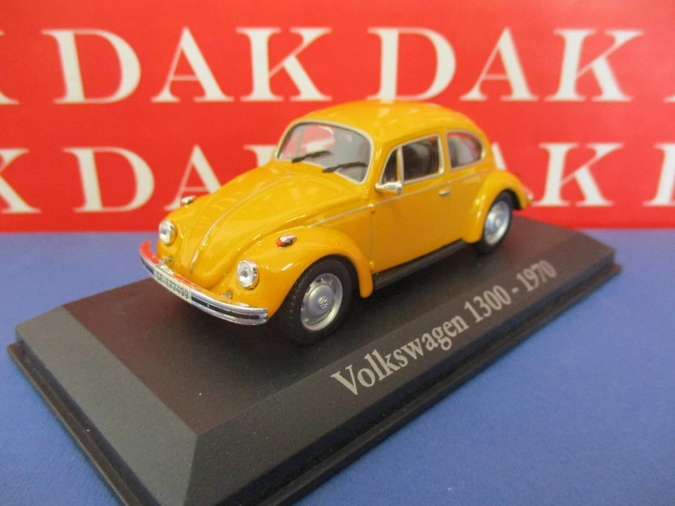 Die cast 1/43 Modellino Auto Volkswagen Maggiolino Kafer 1300 1970 - Immagine 1 di 3