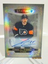 2022-23 UD STATURE SIGNATURE AUTO JAMES VAN RIEMSDYK