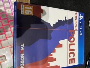 PS4 THIS IS THE POLICE GAME - Picture 1 of 3