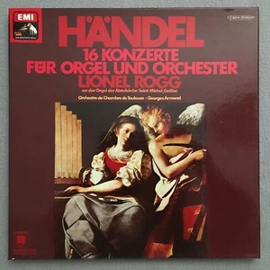 C384 Handel 16 Organ Concertos Rogg Armand 4LP EMI 1C 163-14 051/54 QY Quadro - Picture 1 of 4