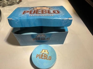 Pueblo Tabak Reiseaschenbecher Ascher to go Pillendose NEU ! * - Bild 1 von 2