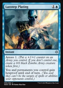 Chapado Lazotep x4 4x War of the Spark casi nuevo como nuevo Magic The Gathering - Imagen 1 de 1