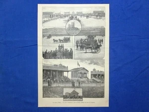 Le corse a Roma nel 1889: Il nuovo ippodromo di Tor di Quinto - Bild 1 von 1