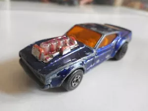 Matchbox Superfast Rolamatics Ford Mustang Piston Popper in Purple - Bild 1 von 2