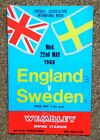 Programme England Football Wembley Home Programmes - Various (Inc Schoolboys)