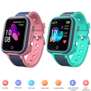 Reloj inteligente 4G para niños teléfono WiFi reloj inteligente con rastreador GPS IP67 impermeable - Imagen 1 de 30