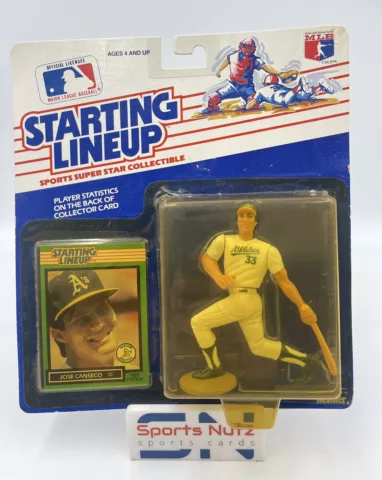 Jose Canseco 1989 Starting Lineup Oakland A's Athletics Kenner MLB Cover