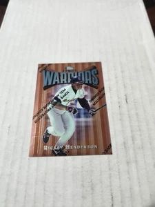 1996 Topps Finest Rickey Henderson # 63 Unpeeled - Picture 1 of 2