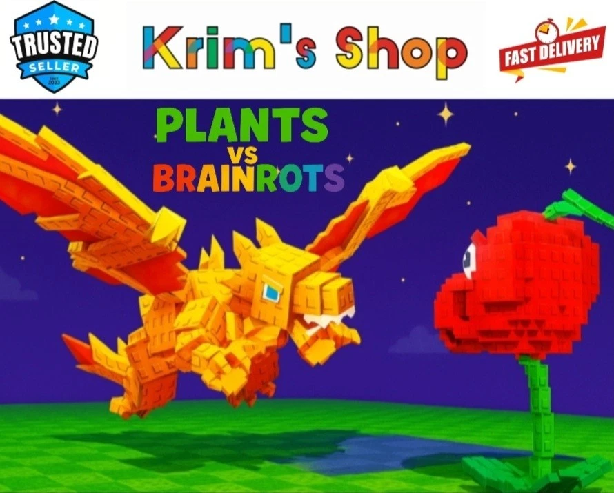 ROBLOX • PLANTS VS BRAINROTS🌱🧠 • CHEAP💸 • FAST DELIVERY✅