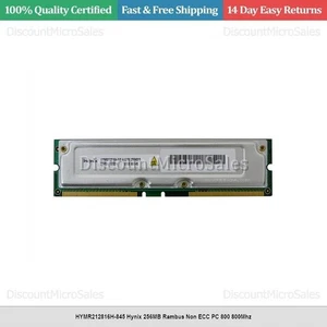 HYMR212816H-845 Hynix 256MB Rambus Non ECC PC 800 800Mhz - Picture 1 of 1