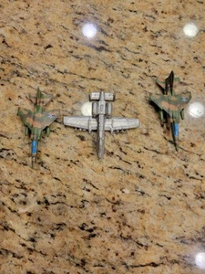 Micro Machines Military Jet Mirage F-1 & A-10 Lot - Picture 1 of 2