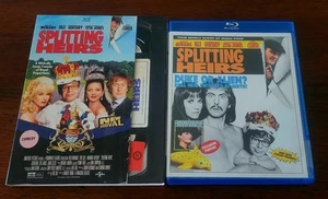 Splitting Heirs (1993) Blu Ray w/OOP Retro VHS Slipcover Eric Idle Rick Moranis - Picture 1 of 3