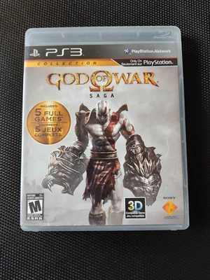God of War Saga Collection PS3 (Sony PlayStation 3, 2012) CIB Complete Tested - Image 1 of 4