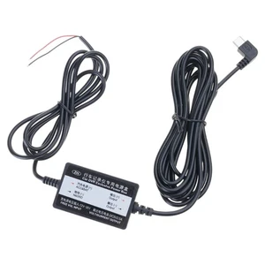 Cavo Filo Rigido Auto Con Type-C USB 12V 24V a 5V 2A Ricarica Auto - Foto 1 di 14