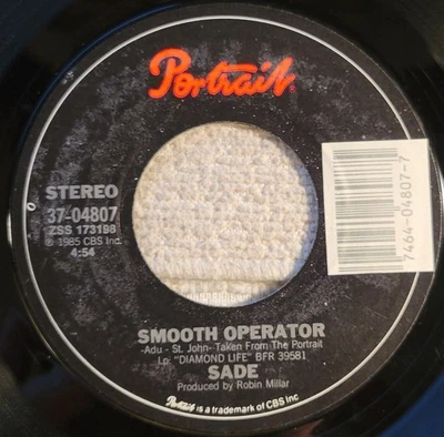 Sade "Smooth Operator / Spirit" Fair - single skip on a side STARTER COPY - Image 1 of 3