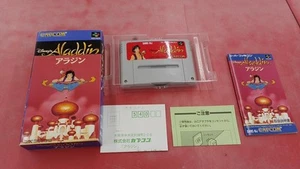 [Boxed] Aladdin Nintendo Super Famicom SFC Software from Japan - Picture 1 of 6