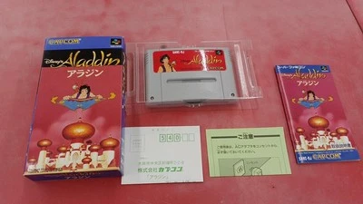 [Boxed] Aladdin Nintendo Super Famicom SFC Software from Japan - Image 1 of 4