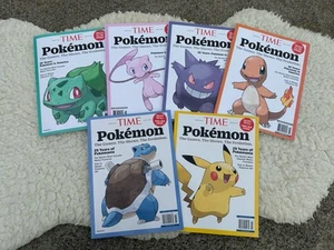 2025 Time Magazine POKEMON GAMES Shows EVOLUTION 6 Covers SPECIAL EDITION! - Picture 1 of 6