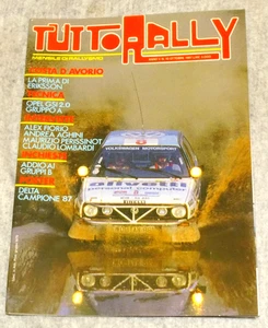 TUTTORALLY PERIODICO DI RALLYSMO OTTOBRE  1987 - Foto 1 di 1