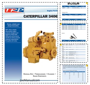 Caterpillar 3406 Engine Parts Manual PDF - Bild 1 von 1