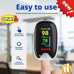 Finger PulseOximeter Saturometer Oxygen Saturation PediatricOximetro Heart Rat~ - Picture 1 of 10
