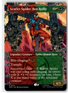 2025 Marvel's Spider-Man Scarlet Spider, Ben Reilly Rare (Boarderless) #214 - Bild 1 von 2