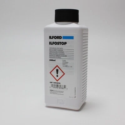 Ilford Ilfostop Stop Bath - 500ml - Image 1 of 2