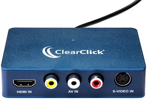 ClearClick Video To USB 1080P HDMI RCA AV Video Capture & Live Streaming Device