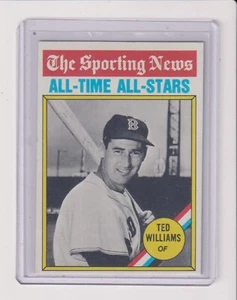 1976 TOPPS #347 TED WILLIAMS AS IN EXMT CONDITION - BOSTON RED SOX - Picture 1 of 1