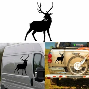 Deer Sticker Vinyle Cut. Autocollant Vinyle Coupe Cerf v2 - Photo 1/11