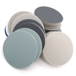 125mm 5'' Sanding Foam Discs Hook & Loop Sponge Abrasive Polishing Pads All Grit - Picture 1 of 5