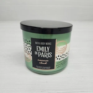 Bath & Body Works Emily In Paris Macaron Cloud 3 Wick Candle 14.5 oz New - Picture 1 of 4