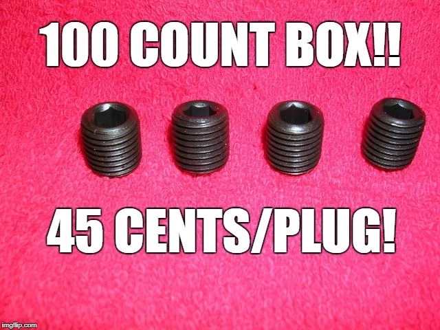 Tapones de cabeza de riel de aire 100 MGB MG GT enano Mini Triumph Spitfire Sprite envío gratuito Foto 1 de 1