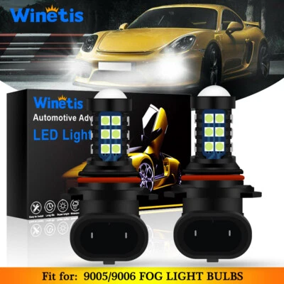 Ice Blue 9145 9140 30SMD LED Fog Light Bulb For 01-15 Ford F-150 F-250 350 450 - Image 1 of 4